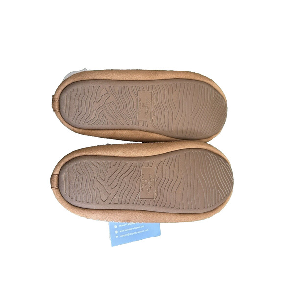 Women's Slippers Furry Foldover Boot Microsuede Size 8.5/9 Lazy Step New w/Tag - Picture 8 of 8